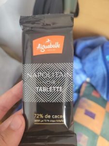 Aiguebelle Napolitain noir tablette Choco (72%) — MS Bhai Bhai Enterprise