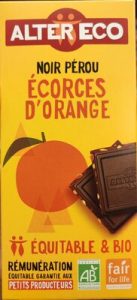 Alter Eco Chocolat noir aux écorces d'orange — MS Bhai Bhai Enterprise