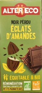 alter eco noir pérou éclats d'amandes — MS Bhai Bhai Enterprise