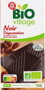 Bio Village, Marque Repère Chocolat noir dégustation 85% cacao bio — MS Bhai Bhai Enterprise