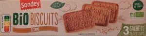 Biscuiterie De L'Abbaye, Lidl, Sondey Organic Sesame Biscuits — MS Bhai Bhai Enterprise