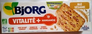 Bjorg Biscuits Farine de Blé et Graines de Sésame — MS Bhai Bhai Enterprise