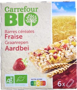 Carrefour BIO, Carrefour Barres céréales FRAISE — MS Bhai Bhai Enterprise