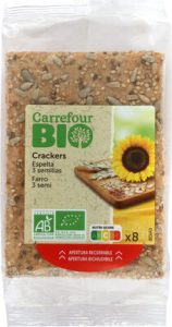 Carrefour BIO, Carrefour Crackers Espelta 3 semillas — MS Bhai Bhai Enterprise