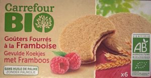 Carrefour BIO, Carrefour Goûters fourrés à la framboise — MS Bhai Bhai Enterprise