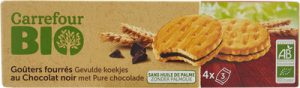 Carrefour BIO, Carrefour Goûters fourrés au chocolat noir — MS Bhai Bhai Enterprise