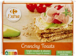 Carrefour Crunchy Toasts Seigle complet & sésame — MS Bhai Bhai Enterprise