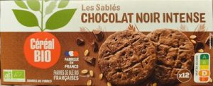 Céréal Bio Sablés bio chocolat noir intense — MS Bhai Bhai Enterprise