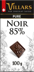 Chocolat Villars Noir 85% 100g — MS Bhai Bhai Enterprise