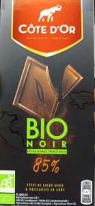 Côte d'Or Chocolat Bio noir 85% — MS Bhai Bhai Enterprise