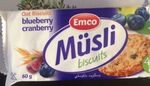 Emco Musli Oat biscuits (Blueberry) — MS Bhai Bhai Enterprise