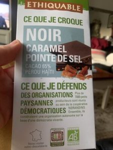 Ethiquable Chocolat noir caramel pointe de sel — MS Bhai Bhai Enterprise