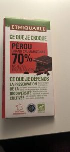 ETHIQUABLE Pérou grand cru Amazonas 70% note de fruits rouges — MS Bhai Bhai Enterprise