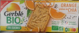 Gerblé, Gerblé Bio Biscuits à l'orange Orange et au graines de Chia — MS Bhai Bhai Enterprise
