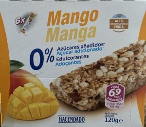Hacendado Barritas de cereales mango — MS Bhai Bhai Enterprise