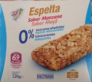 Hacendado Barritas de Espelta Sabor Manzana 0% — MS Bhai Bhai Enterprise