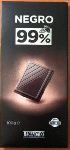 Hacendado Chocolate negro 99% cacao — MS Bhai Bhai Enterprise