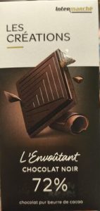Intermarché, Les Créations, Producteur & Commerçant L'envoûtant chocolat noir 72% — MS Bhai Bhai Enterprise