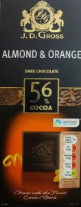 J. D. GROSS DARK CHOCOLATE ALMOND & ORANGE — MS Bhai Bhai Enterprise