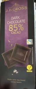 J. D. Gross Шоколад 85% какаова маса — MS Bhai Bhai Enterprise