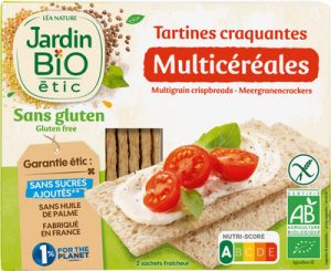 Jardin Bio étic, Jardin bio Tartines craquantes Multicéréales — MS Bhai Bhai Enterprise