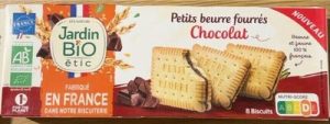 Jardin Bio Petits beurre fourres chocolat — MS Bhai Bhai Enterprise