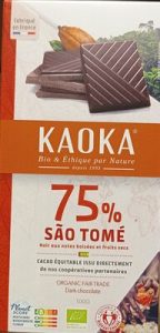 Kaoka Chocolat noir 75% Bio — MS Bhai Bhai Enterprise