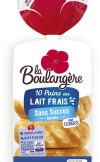 la boulangère 10 Pains au lait frais sans sucres ajoutés 350g — MS Bhai Bhai Enterprise