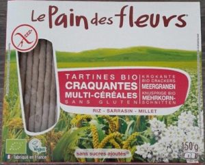 Le pain des fleurs, ekibio Tartines bio craquantes multi-céréales sans gluten — MS Bhai Bhai Enterprise