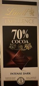 Lindt Excellence 70% Cocoa Intense Dark — MS Bhai Bhai Enterprise