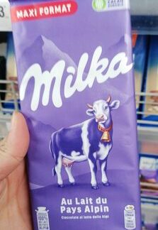 Milka, Kraft Foods Chocolat au lait du Pays Alpin — MS Bhai Bhai Enterprise