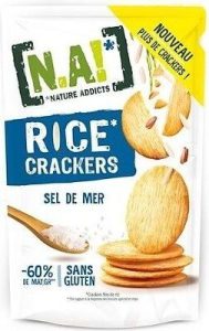 N.A! Nature Addicts Rice crackers sea salt — MS Bhai Bhai Enterprise