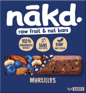 nakd Barres de fruits secs & noix Myrtilles — MS Bhai Bhai Enterprise