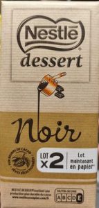 Nestlé, NESTLE DESSERT, Tablettes NESTLÉ DESSERT Noir 2x205g — MS Bhai Bhai Enterprise