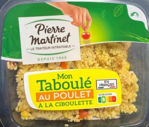 Pierre Martinet Taboulé au poulet à la ciboulette — MS Bhai Bhai Enterprise
