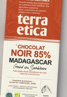 Terra etica chocolat noir 85 % madagascar — MS Bhai Bhai Enterprise