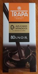 trapa Chocolate Extrafino 80% NOIR 0% azúcares añadidos — MS Bhai Bhai Enterprise