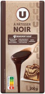 U Chocolat noir à pâtisser Tablette de 200g — MS Bhai Bhai Enterprise