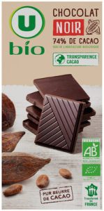 U, U Bio Chocolat noir 74% — MS Bhai Bhai Enterprise