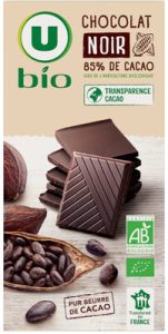 U, U Bio Chocolat Noir 85% — MS Bhai Bhai Enterprise