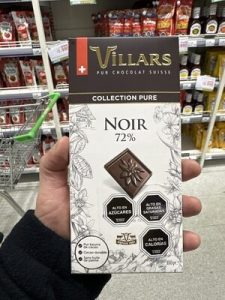 Villars Chocolat Noir 72%, Collection Pure — MS Bhai Bhai Enterprise