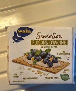 Wasa tartine croustillante sensation aux flocons d'avoine & touche de sel 265g — MS Bhai Bhai Enterprise